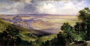 Valley of Cuernavaca by Thomas Moran [1837–1926]